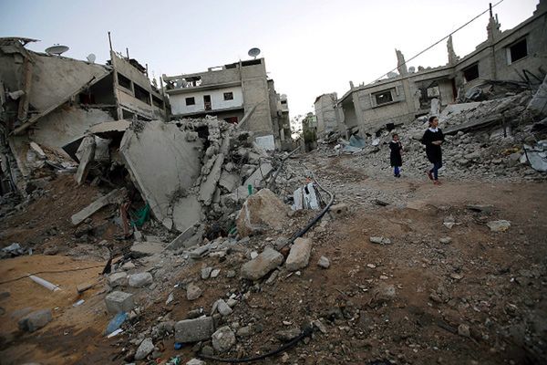 Izrael twierdzi, że na jego ziemie spadła rakieta wystrzelona z Gazy