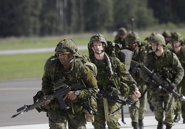Ćwiczenia wojskowe NATO na Łotwie