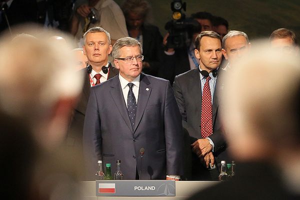Spotkanie prezydentów Polski i Ukrainy przy okazji szczytu NATO