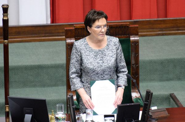 Kancelaria Prezydenta: w poniedziałek Ewie Kopacz zostanie powierzona misja tworzenia rządu