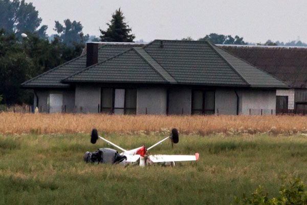 Zderzenie dwóch samolotów koło Radomia. Są wstępne ustalenia