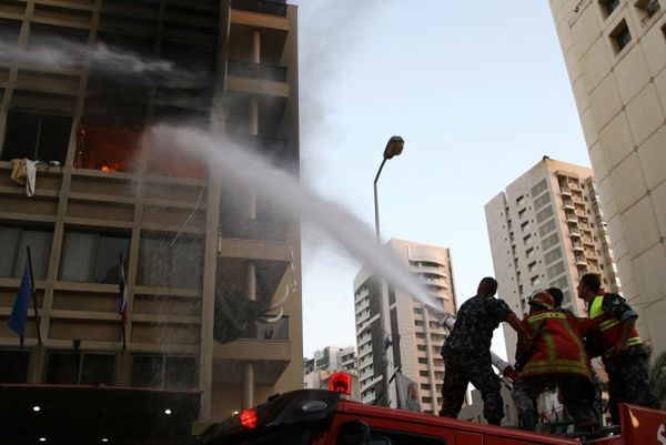 Zamachowiec-samobójca wysadził się w powietrze w hotelu w Bejrucie
