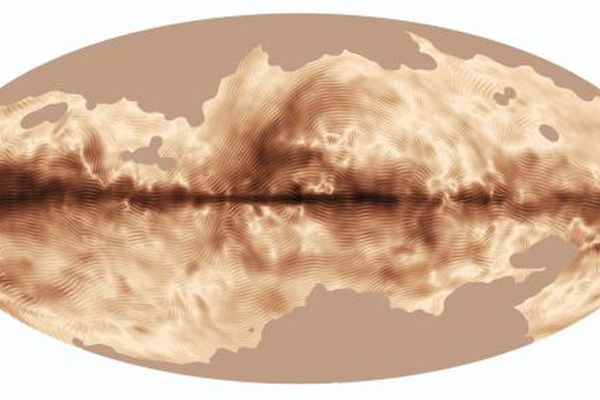 Nowa mapa pola magnetycznego Drogi Mlecznej