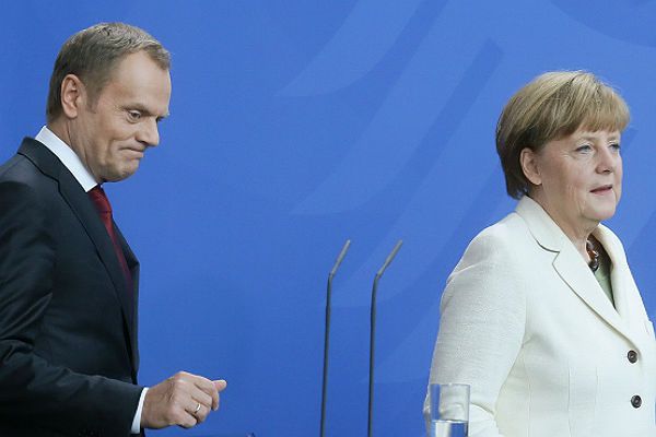 Merkel krytykuje zamknięcie granic. Tusk dziękuje krajom bałkańskim