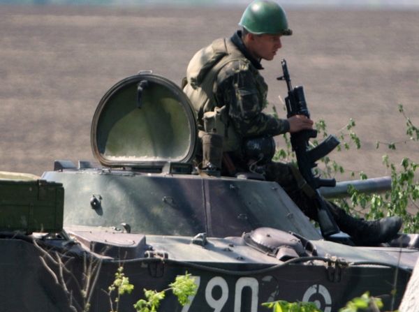 Atak ukraińskich sił na pozycje separatystów w Słowiańsku