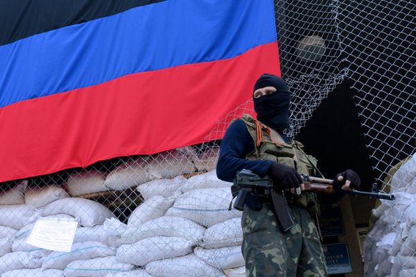 Separatyści prorosyjscy porwali funkcjonariuszy Służby Bezpieczeństwa Ukrainy