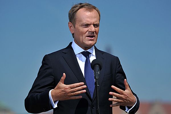 Donald Tusk i Federica Mogherini w Tunezji