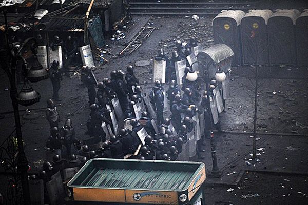 MSW Ukrainy: znamy nazwiska osób, które brały udział w ataku na Majdan