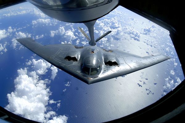 USA przysłały do Europy "niewidzialne" bombowce B-2 Spirit