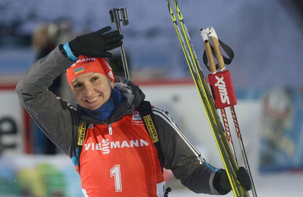 "Rossijskaja Gazieta": ukraińska mistrzyni olimpijska w biathlonie walczy pod Słowiańskiem