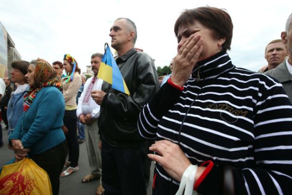 Dzień żałoby narodowej na Ukrainie po śmierci 49 wojskowych