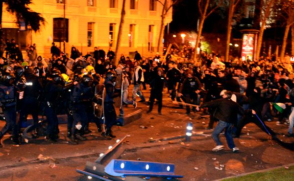 Zamieszki w Madrycie: ranni i aresztowani