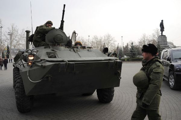 Interfax-Ukraina: rosyjscy żołnierze zajęli lotnisko wojskowe w Sewastopolu