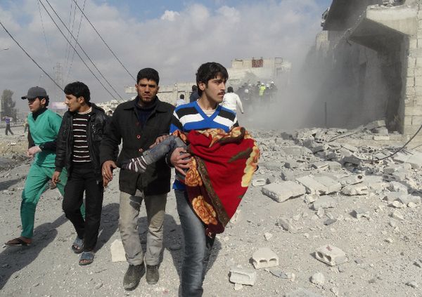 Bomby beczkowe zabiły w syryjskim Aleppo już ok. 2 tys. osób. Wśród ofiar kobiety i dzieci