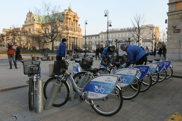 Od soboty będzie można wypożyczać rowery miejskie Veturilo