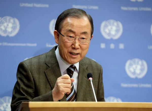 Ban Ki Mun cofa zaproszenie dla Iranu na konferencję Genewa 2