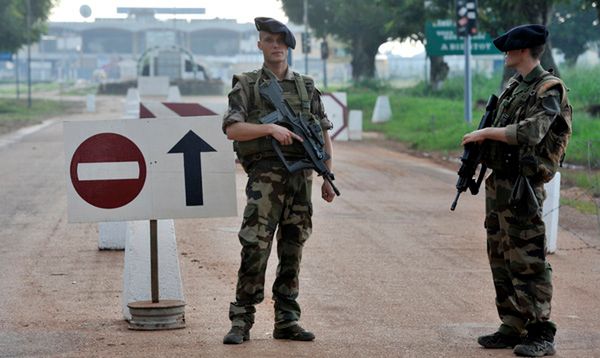 Do Rep. Środkowoafrykańskiej wysłano za mało żołnierzy - twierdzi były szef resortu obrony Francji