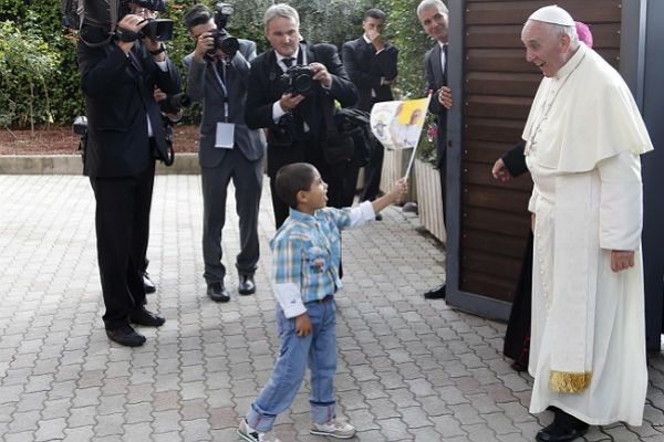 Najcelniejsze powiedzenia i żarty papieża w Asyżu