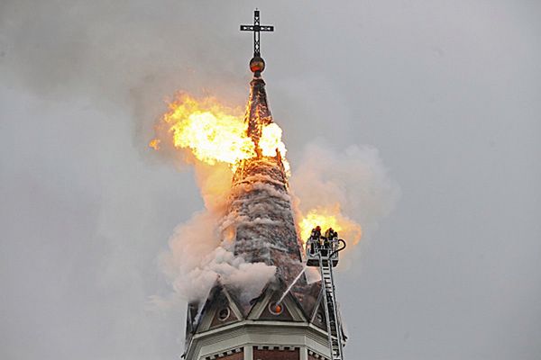 Śledztwo po pożarze kościoła św. Wojciecha