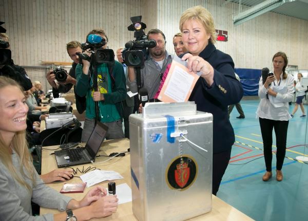 Centroprawica wygrywa wybory parlamentarne w Norwegii