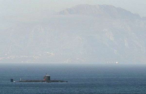 Zaostrza się spór o Gibraltar. Brytyjski podwodny okręt atomowy u wybrzeży półwyspu