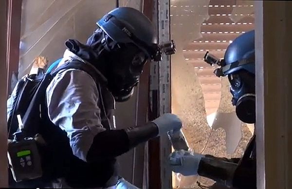 Wywiad Francji obwinia reżim syryjski o użycie broni chemicznej