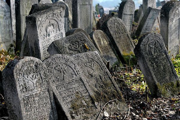 Skandaliczna rozbierana sesja na żydowskim cmentarzu