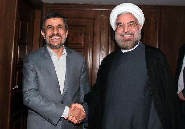 Iran: ustępujący Mahmud Ahmadineżad i przejmujący władzę Hasan Rowhani grożą Izraelowi