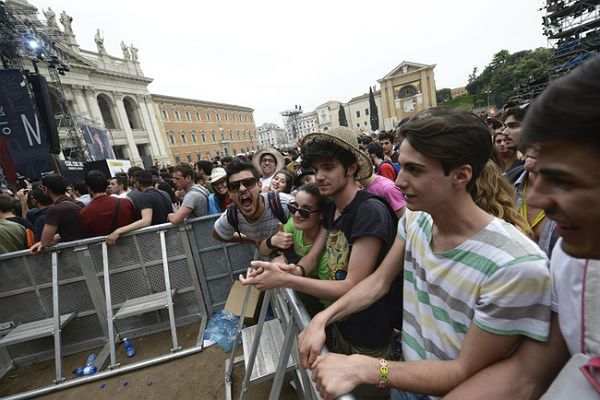700 tysięcy osób na koncercie z okazji Święta Pracy w Rzymie