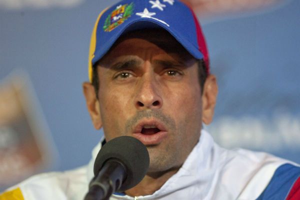 Henrique Capriles Radonski odwołuje marsz w Caracas