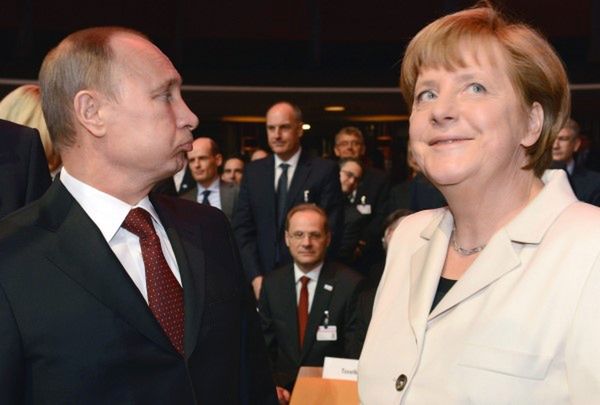 Merkel i Putin otworzyli Targi Przemysłowe w Hanowerze