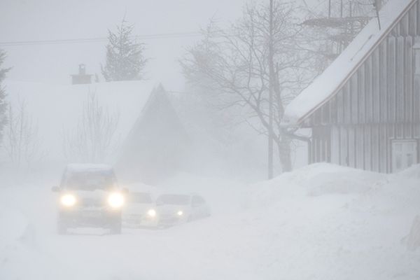 Zima na Słowacji znów atakuje, stan wyjątkowy na Orawie