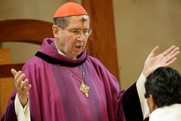 Petycja przeciw udziałowi kardynała Mahony'ego w konklawe