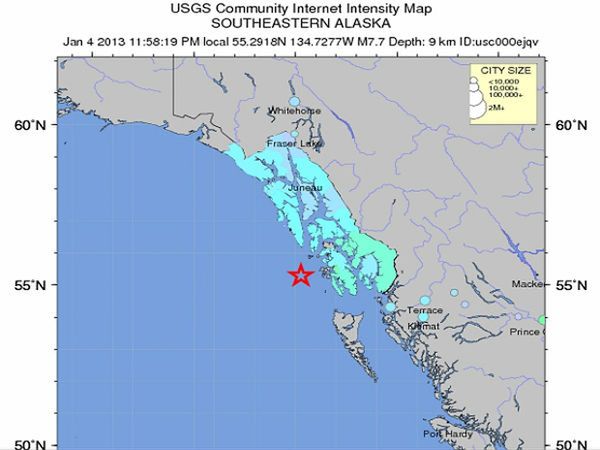 Silne trzęsienie ziemi i tsunami u wybrzeży Alaski