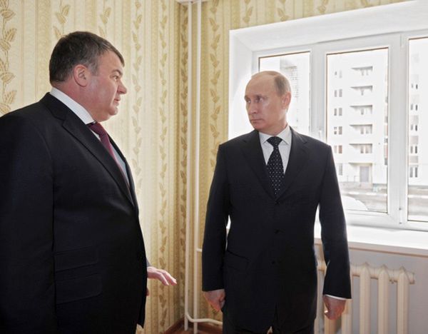 Rosja: Władimir Putin odwołał ministra obrony Anatolija Sierdiukowa