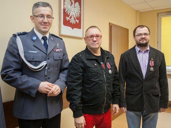 Jerzy Owsiak otrzymał medal za zasługi dla policji