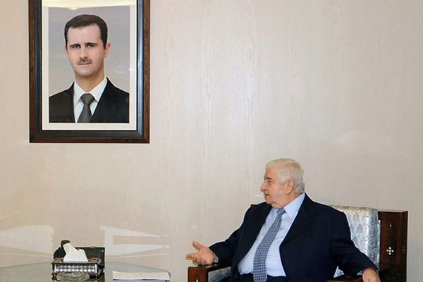 Syria: szef MSZ Walid el-Mualim ostrzega Palestyńczyków przed pomaganiem rebeliantom