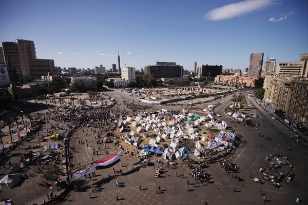 Egipt: napastnicy ostrzelali obozowisko na placu Tahrir, 9 rannych