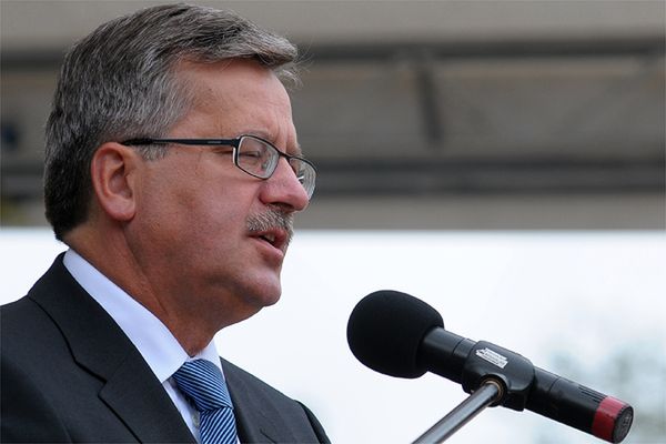 Bronisław Komorowski zabrał głos ws. związków partnerskich