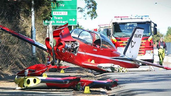 Jak zachowałbyś się po awaryjnym lądowaniu na środku autostrady? 1