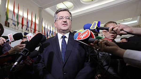 Prezydent RP Bronisław Komorowski.