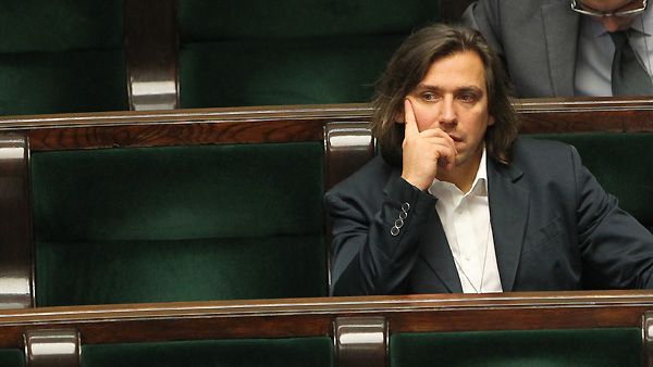 Poseł Tomasz Kaczmarek w sejmie