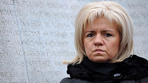 Ewa Błasik, wdowa po dowódcy Sił Powietrznych gen. Andrzeju Błasiku.