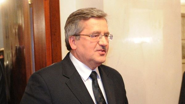 Prezydent Bronisław Komorowski