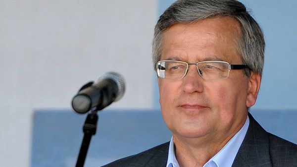Prezydent Bronisław Komorowski