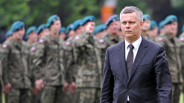 Szef MON Tomasz Siemoniak
