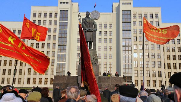 Pomnik Lenina w Mińsku