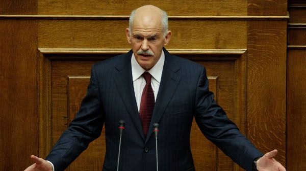 Premier Grecji Jeorjos Papandreu