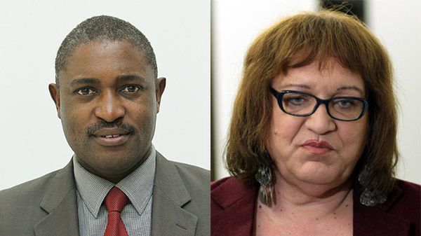 Killion Munyama i Anna Grodzka