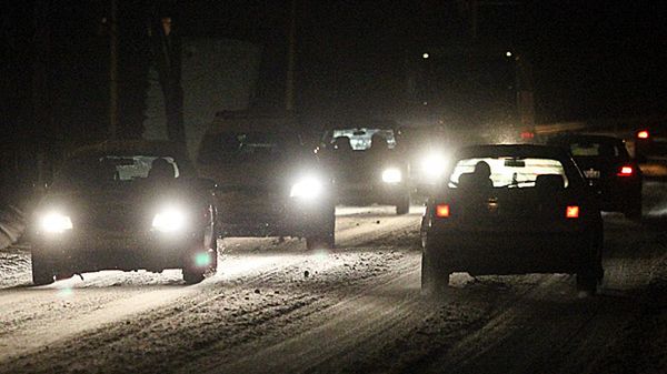 Trudne warunki drogowe na "zakopiance"